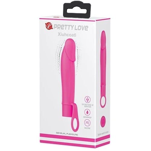 Вибратор серии Pretty Love XIUHCOATL, BI-014720: Длина, см 15.3