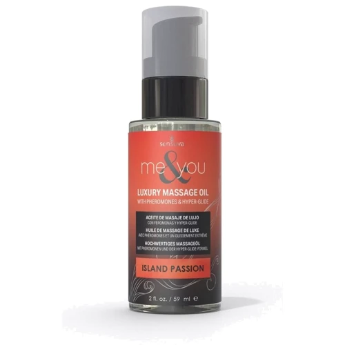 Массажное масло Sensuva Me&You - Island Passion (Wild Passion Fruit & Island Guava) 59 мл