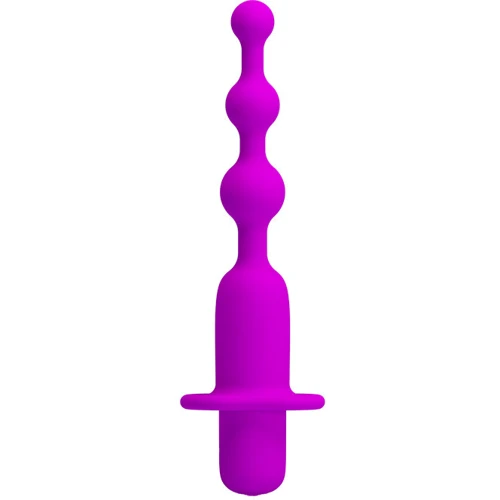 Анальний ланцюжок з вібрацією Pretty Love Hermosa Anal Beads Purple