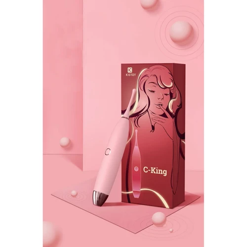 Клиторальный вибратор KisToy C-King Pink: Тип и форма Вибромассажер