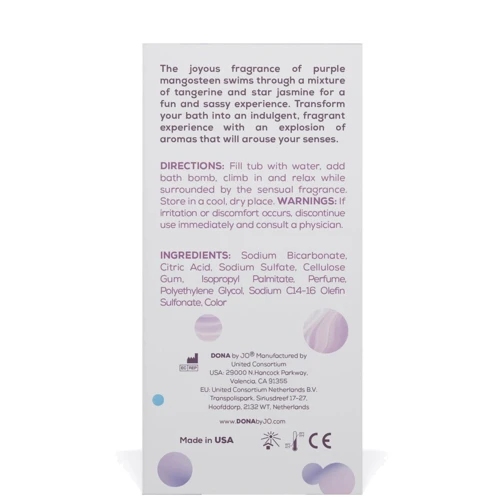 Бомбочка для ванни Dona Bath Bomb - Sassy - Tropical Tease (140 гр) фото 3