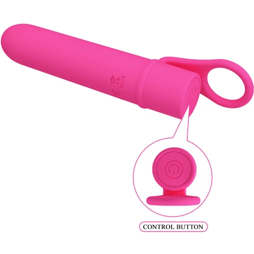 Вибратор Pretty Love Ladon Pink: Диаметр, см 2.2