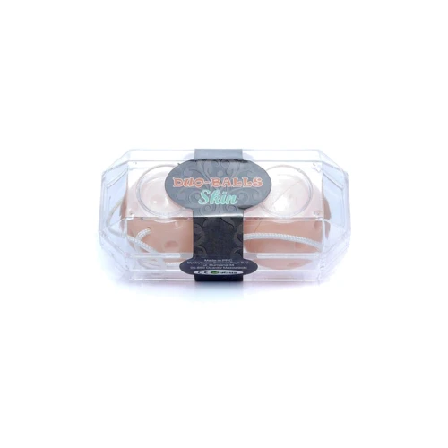 Вагинальные шарики BOSS Series Duo Balls Flesh: Количество шариков 2