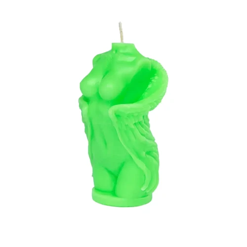 Свеча LOVE FLAME - Angel Woman Green Fluor, CPS08-GREEN: Цвет зеленый