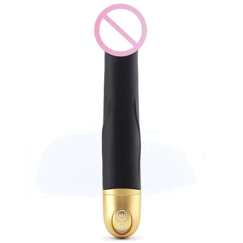 Вібратор Dorcel REAL VIBRATION M Gold: Тип управління кнопкове