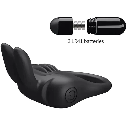 Кільце ерекційне серії Pretty - DAVION Silicone Vibration, BI-210264: Виробник LYBAILE