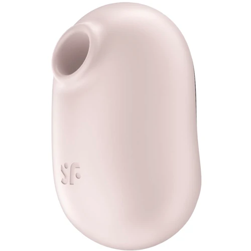 Вакуумный стимулятор Satisfyer Pro To Go 2 Beige: Тип и форма Вибромассажер