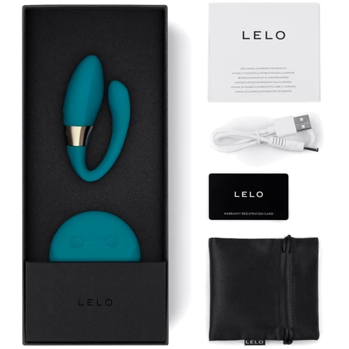 Вібратор для пар LELO Tiani Duo Ocean Blue, 2 мотори, пульт ДУ: Призначення Двойные