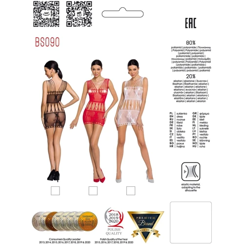 Бодістокінг Passion BS090 red: Вид Бодистокинг