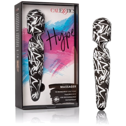 CalExotics Hype Massager универсальный вибромассажер, 21x3.75 см: Тип и форма Вибратор-микрофон