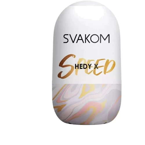 Мастурбатор-яйцо Svakom Hedy X Masturbator Speed (белый): Материал TPE (термопластичный эластомер)