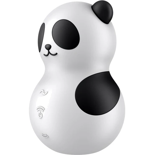 Вакуумний стимулятор із вібрацією Satisfyer Pocket Panda: Діаметр, см 5.7