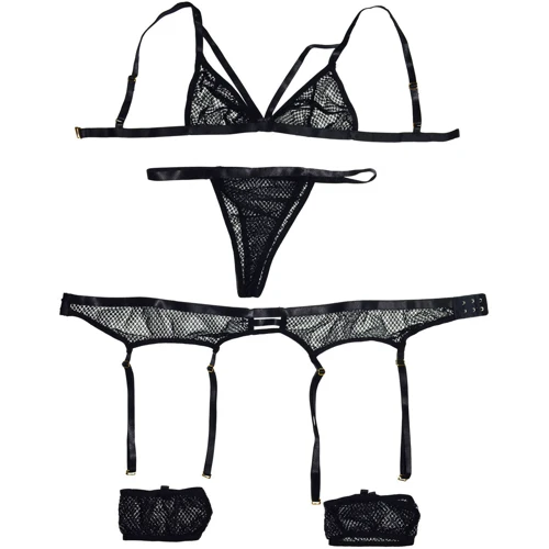 Эротический комплект NDS 5274-5 Black S/M (23535): Материал Полиамид