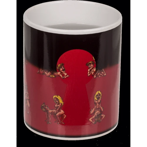 Чашка с термоэффектом OOTB Stoneware Mug Comic Stripper фото 5