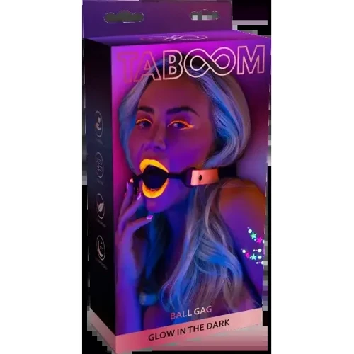 Кляп Taboom Ball Gag (рожевий) фото 5