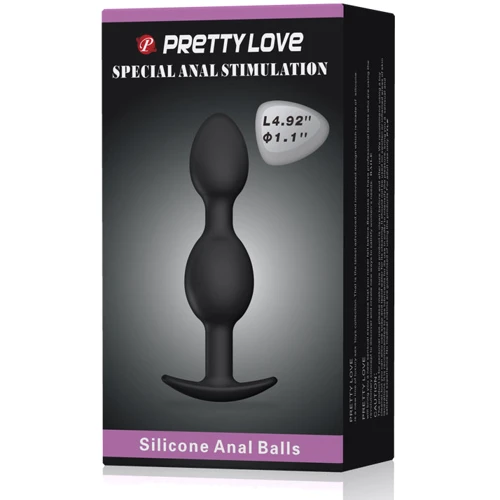 Анальная пробка Pretty Love Special Anal Stimulation с шариками 1.1: Тип Анальные пробки