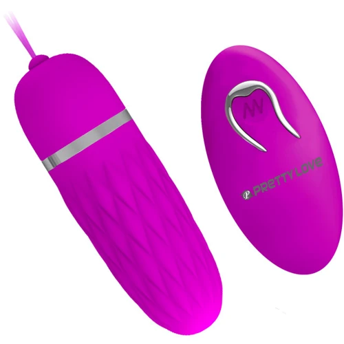 Віброяйце Pretty Love Dawn Remote Egg Pink: Тип і форма Виброяйцо