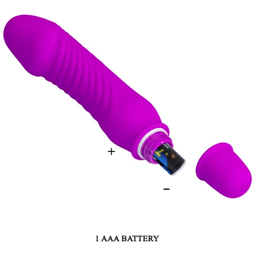 Вибратор Pretty Love Justin Purple: Тип управления Кнопочное