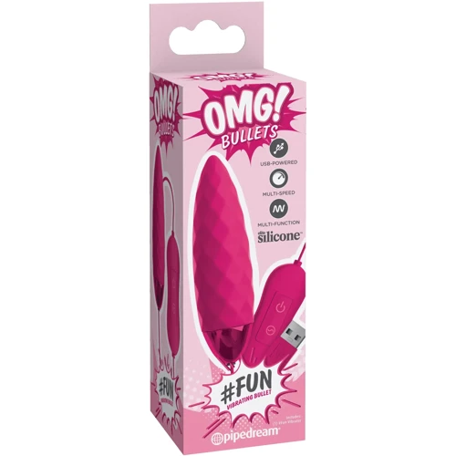 Віброяйце Pipedream OMG #Fun Vibrating Bullet: Призначення Кліторальні
