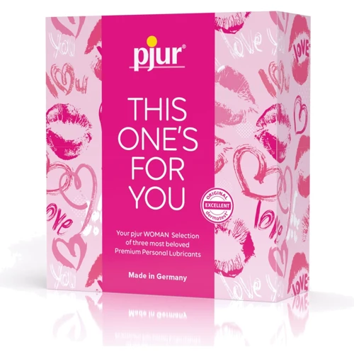 Набор лубрикантов pjur Woman Selection - THIS ONE'S FOR YOU (3 вида смазок серии Woman): Основа Водная