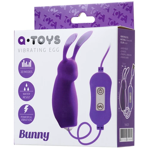 Віброяйце Toyfa A-Toys Vibrating Egg Bunny Рurple: Призначення Вагінальні
