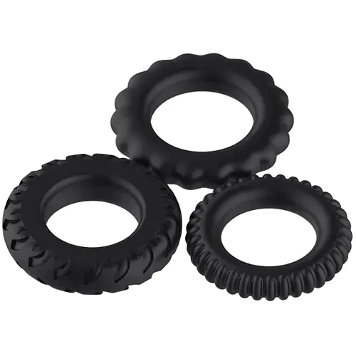 Набор эрекционных колец Baile Titan Cock Ring Set фото 4