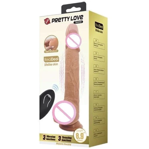 Реалистичный вибратор LYBAILE Pretty Love Tommy Vibrator Flesh: Для кого Для женщин