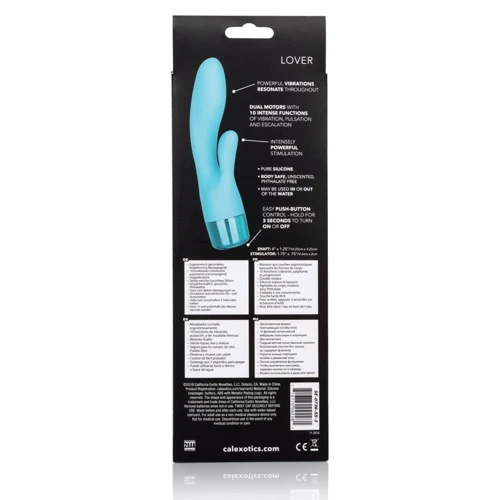 CalExotics Eden Lover вібратор-кролик, 10.25x3.25 см: Тип і форма Кролики, Вібромасажер