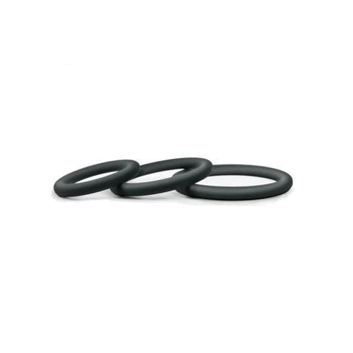 Комплект эрекционных колец Topco Sales Hombre Snug-Fit Silicone Thin C-Rings, 3 Pk, серый: Производитель Topco Sales
