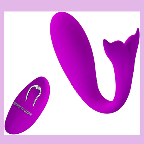 Вибростимулятор Pretty Love Jordyn Wireless Stimulator Purple: Длина, см 10