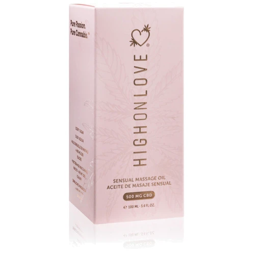 Масажне масло з CBD HighOnLove Sensual Massage Oil Sugar High, 100 мл: Тип Масло