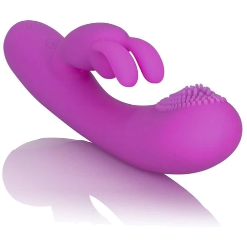 Вібромасажер Embrace Massaging Rabbit 14x3.25 см, рожевий: Для кого Для жінок