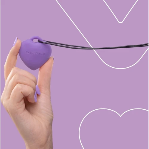 Міні-вібратор FairyGasm PleasureStone violet: Тип і форма Вібромасажер