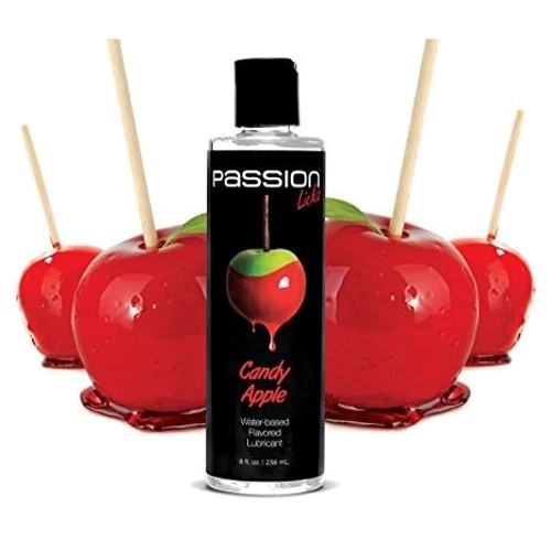 Passion Licks Water Based Flavored Lubricant - лубрикант, 236 мл, яблоко