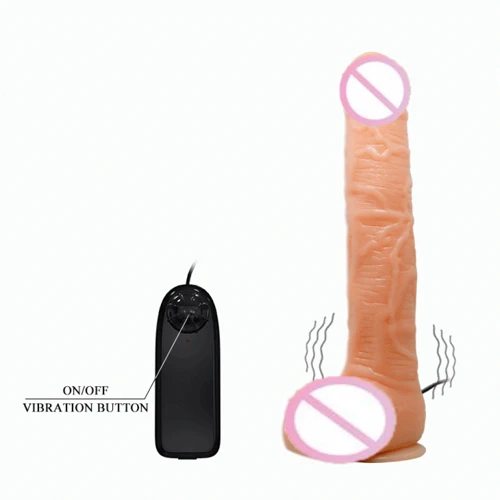 Вибратор на присоске SEXTOY TOP PENIS, BW-008038Z: Тип и форма В виде члена