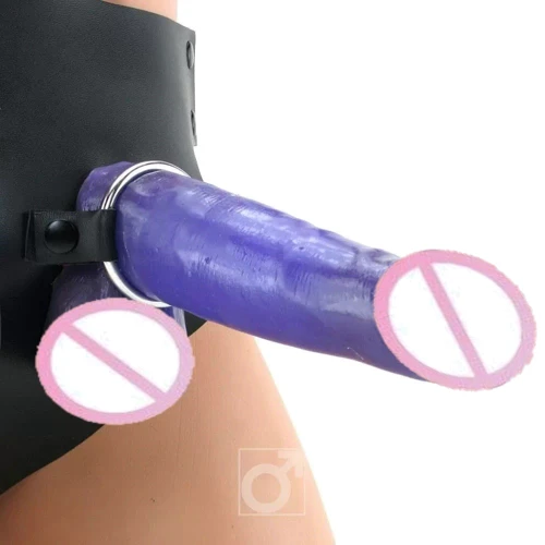 Фаллопротез Fetish Fantasy Deluxe Hollow Strap-On Set, 18,4х3,8 см: Длина, см 18.4