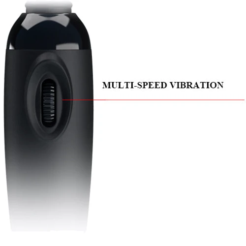 Универсальный вибромассажер LYBAILE Power Wand Massager Black Vibro: Тип управления Кнопочное