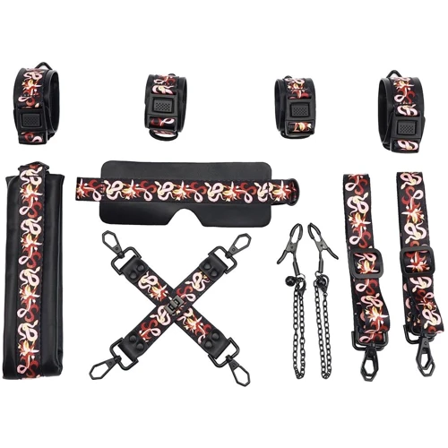 БДСМ-набор LOCKINK The Flowering Serpent - Bondage Set, 7 шт.