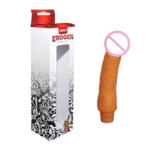 Реалістичний вібратор Erogen, 19,5х5 см