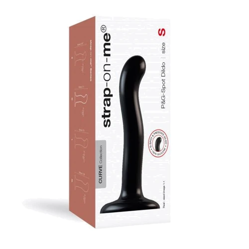 Насадка для страпона Strap-On-Me P&G-Spot Dildo, силикон, размер S фото 7