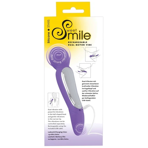 Вібратор Orion Sweet Smile Rechargeable Dual Motor Vibe фото 7