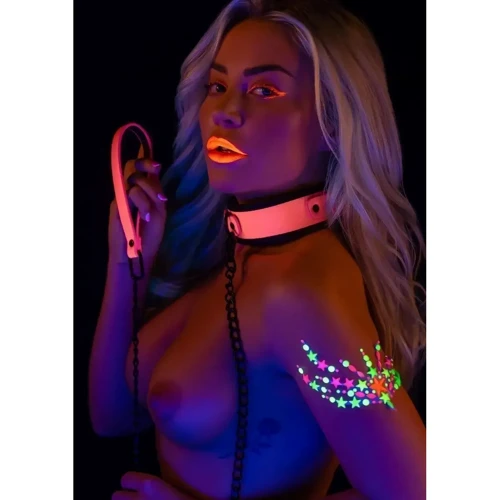 Ошейник с поводком Taboom Collar and Chain Leash (розовый): Производитель Taboom
