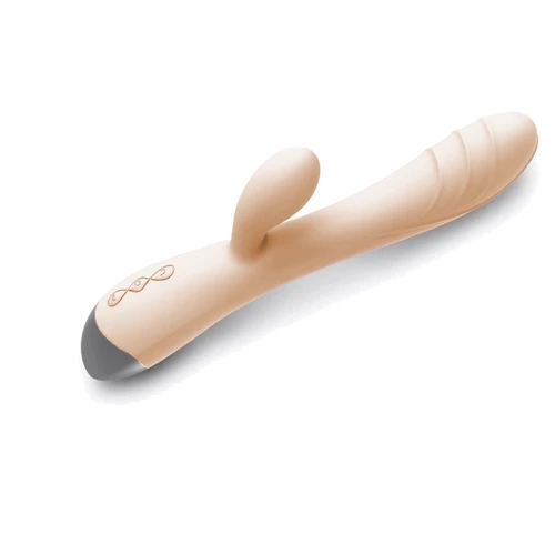Вибратор с клиторальным отростком NDS 1219-1 Flesh (23607): Тип и форма Кролик