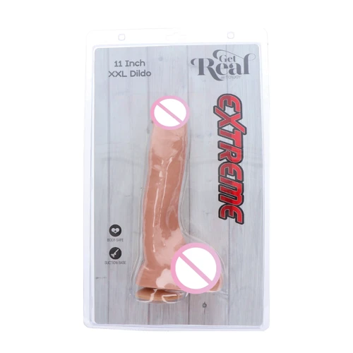 Фаллоимитатор Toy Joy - Extreme XXL Dildo 11 Inch: Мошонка Есть