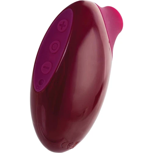 Вакуумний кліторальний стимулятор A-Toys Myrty, burgundy