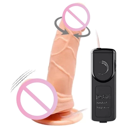 Вибратор с ротацией LYBAILE Barbara Mark 5.9" (BW-008055R)