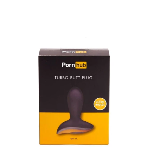 Pornhub Turbo Butt Plug анальна пробка з вібрацією, 7.5x3 см: Тип Анальні пробки