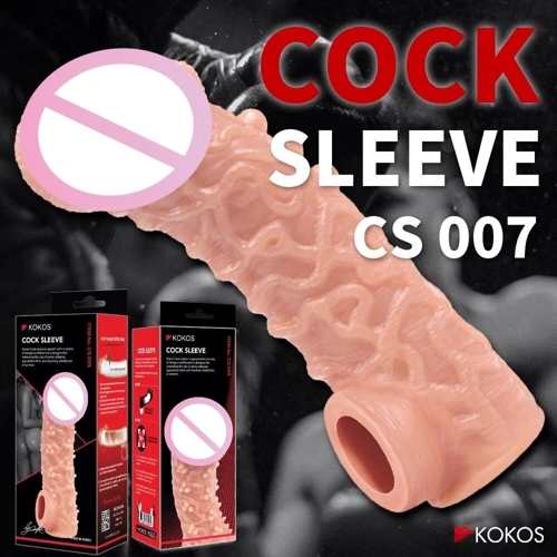 Насадка на член Kokos Cock Sleeve CS 007 M: Назначение Для увеличения