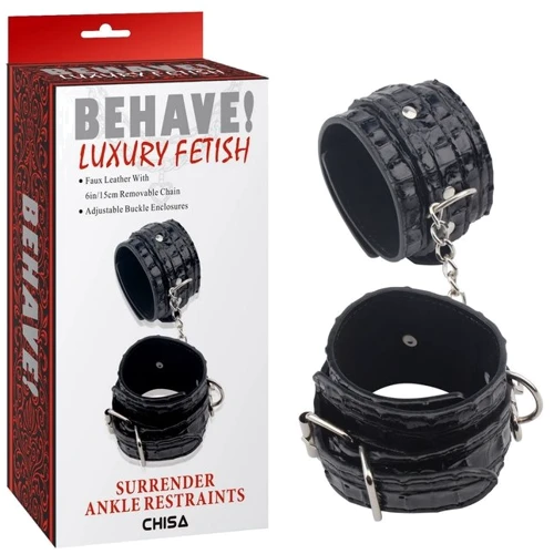 Окови CHISA Behave! Surrender Ankle Restraints