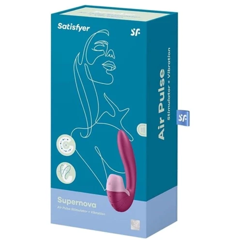 Вакуумний вібратор Satisfyer Supernova Berry, 2 положення стовбура: Призначення Вакуумні